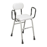 All-Purpose Stool with Adjustable Arms