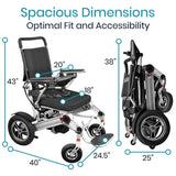 Folding Power Wheelchair TSA-approved