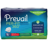 Prevail Per-Fit 360 Incontinence Brief, Maximum Plus Absorbency