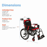 Journey Health So Lite C2 Ultra Lightweight Wheelchair