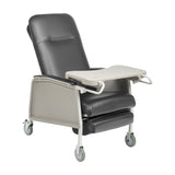 3 Position Geri Chair Recliner, Charcoal