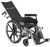 Viper Plus GT Full Reclining Wheelchair, Detachable Full Arms, 20