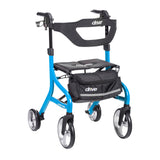 Nitro Sprint Rollator Rolling Walker, Tall, Blue