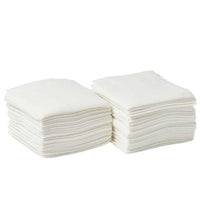 White Deluxe Dry Disposable Washcloth, 10" x 13", 50/Bag