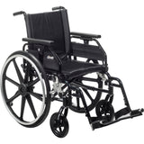 Viper Plus GT Wheelchair with Universal Armrests, Swing-Away Footrests, 18