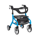 Nitro Sprint Rollator Rolling Walker, Blue