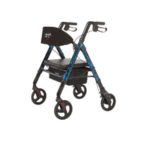 Rhythm Healthcare REGAL - BARIATRIC ALUMINUM 4 WHEEL ROLLATOR WITH UNIVERSAL HEIGHT ADJUSTMENT